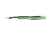 Cleo Colour Alu Füllhalter F-Feder grün 20940