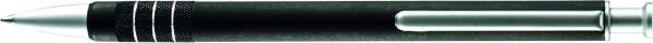 Diplomat D10146751 Kugelschreiber Spacetec Futura schwarz chrom