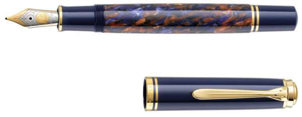 Pelikan Füllhalter Souverän M800 Stone Garden, Feder F, 810029 - Special Edition