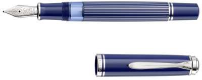 Pelikan Souverän M 600 Füllhalter | 14-Karat Goldfeder | Schwarz | Federbreite B