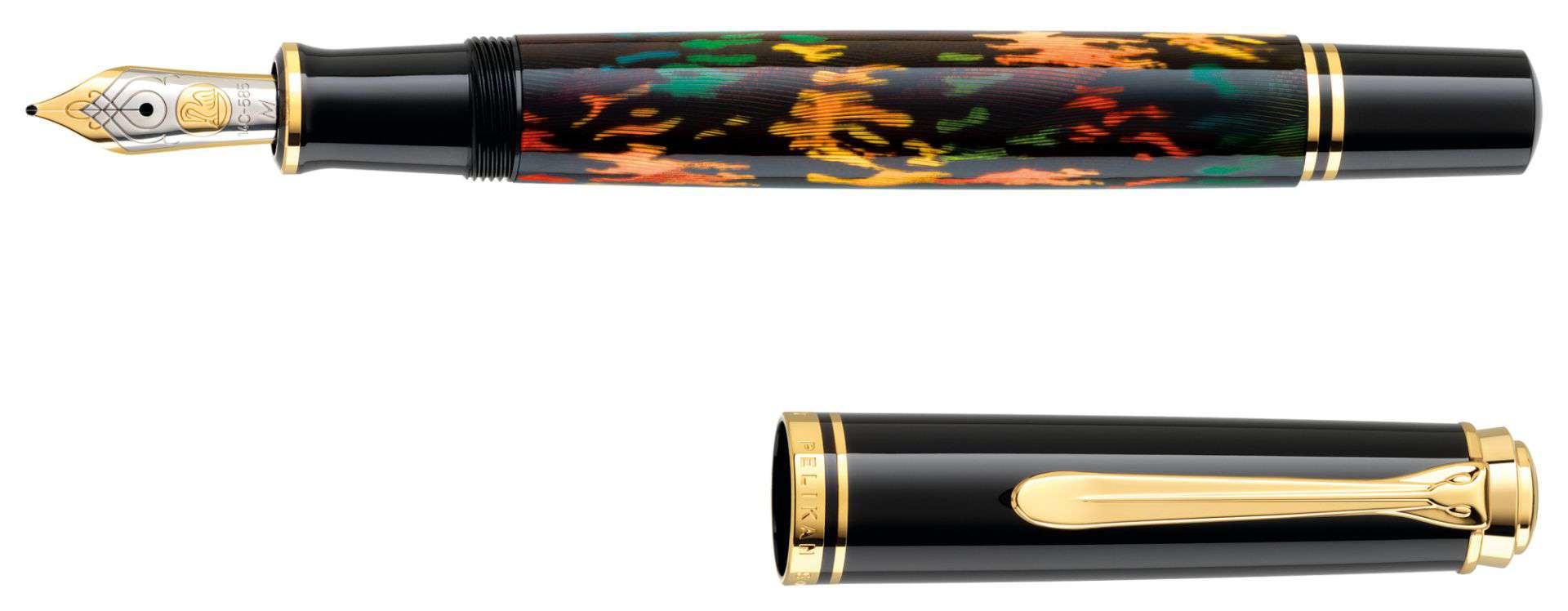 Pelikan Souverän M 800 Kolbenfüllhalter – Edler Füller Mit 18-Karat-Goldfeder