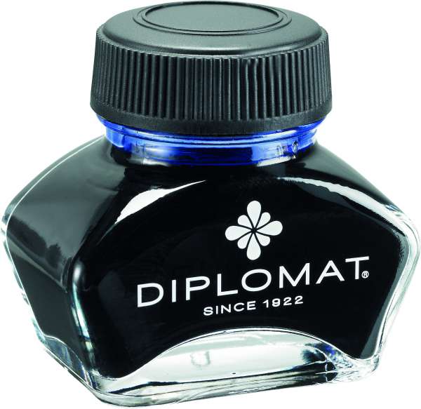 Diplomat D10275220 Tintenglas 30 ml königsblau