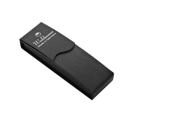 Waldmann 0133 Etui mit Carbon-Effekt, für Schreibgeräte