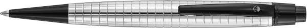 Waldmann 5685 Kugelschreiber Concorde, PVD-schwarz / Quadrat-Design