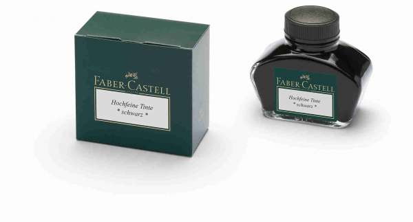 Faber-Castell Tintenglas 62,5ml schwarz, 148700