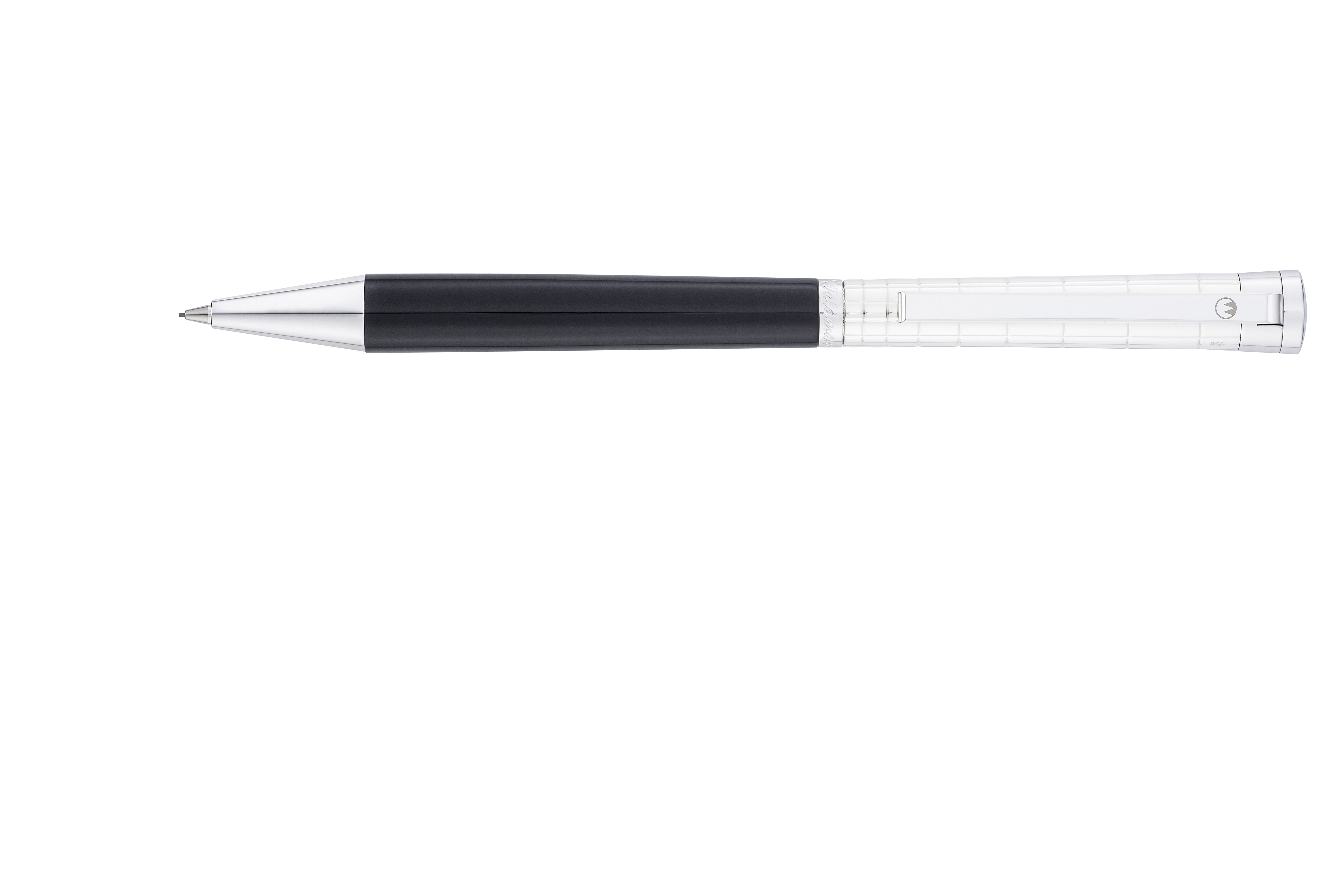 Waldmann Drehbleistift Chess – Aus Sterling Silber Mit Pyramid-Design, Made In Germany, In Geschenkbox