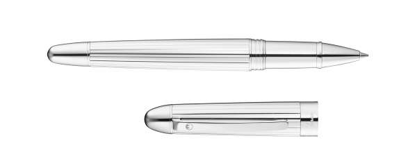 Waldmann 3104 Précieux Rollerball, silber / Linien-Design