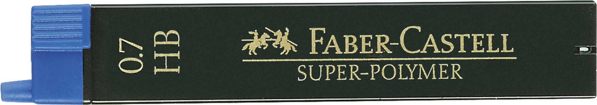 12 Stück Feinminen SUPER POLYMER 0,7 mm HB Faber-Castell 120700 0,12€/Stück 